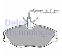 Brake pads Low-Metallic LP986 DELPHI for PEUGEOT CITROËN