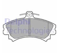 Brake pads Low-Metallic LP993 DELPHI for MITSUBISHI VOLVO PROTON SMART