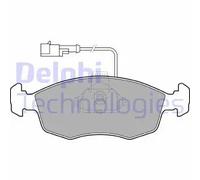 Brake pads LP1416 DELPHI for FIAT PALIO PALIO Weekend