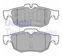 Rear Disc Brake Brake Pad Set Delphi LP2259 Fits Renault Latitude Braking System