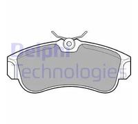 Front Disc Brake Brake Pad Set Delphi LP616 Fits Nissan Almera Primera