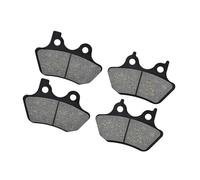 Brake Pads Motorbike 1Pair Motorcycle Brake Pads For Harley For Davidson FLHTC FLHTCi Electra Glide Classic Road King Front Rear Brake Accessories(2 Pairs)