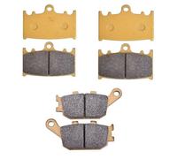 Brake Pads Motorcycle Front Rear Brake Pads For KLX1000 KLZ1000 KLX KLZ 1000 V ersys LT ABS ACF/ADF/AEF BFF/BGF/BHF/BJF/BJFA(1 Whole Set Ceramic)