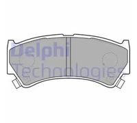 Brake pads Organic LP1548 DELPHI for SUZUKI BALENO Hatchback BALENO