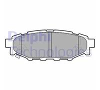 BRAKE PAD SET DISC BRAKE LP1999 FOR SUBARU B3/Hatchback OUTBACK LEGACY/V/Wagon