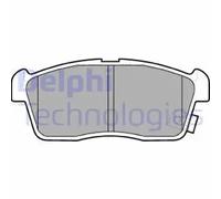 Brake pads Organic LP2219 DELPHI for SUZUKI NISSAN