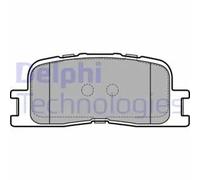 Brake pads Organic LP2703 DELPHI for TOYOTA LEXUS