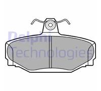 DELPHI LP637 Brake pad set