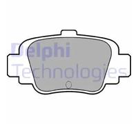 Brake pads Organic LP780 DELPHI for NISSAN MICRA II