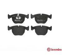 P06021 Front Brake Pad Set 4x Pads Prepared For Wear Indicator Braking By Brembo