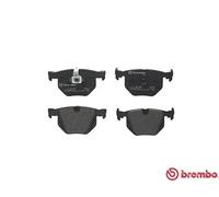 Brembo Brake Pads P06029 – Rear Disc Teves, with Piston Clip & Anti-Squeak – Fits BMW 7 Series