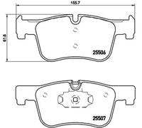 Brembo P06070 Front Disc Brake Pad - Set of 4
