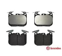 P06088 Front Brake Pad Set 4x Pads Prepared For Wear Indicator Braking By Brembo