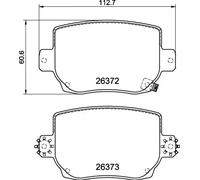 Brembo Rear Brake Pads for Tesla Model Y EV Performance 0.0 2021-Present P09030