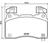 BRAKE PAD SET DISC BRAKE FOR OPEL INSIGNIA/Grand/Sport/Sports/Tourer/Country CT6