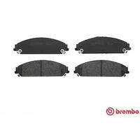 Brembo P11017 Front Disc Brake Pad - Set of 4