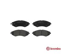 Brake pads P 15 002 BREMBO for DAEWOO CHEVROLET
