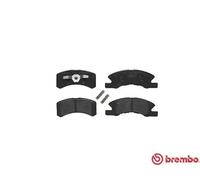 Brembo Brake Pads Front P 16 011 - Anti-Squeak Plate - Set for Daihatsu Mitsubishi Perodua