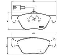 Brembo Brake Pads 10158005A