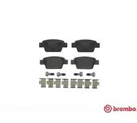Brembo P23080 Rear Disc Brake Pad - Set of 4