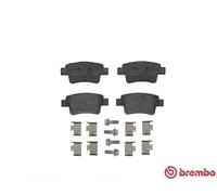 Brembo Brake Pad Set P 23 104 - Rear - For Fiat Abarth/Grande Punto