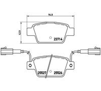 BREMBO P 23 135 Brake pad set