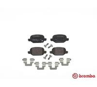 Brembo P23151 Rear Disc Brake Pad - Set of 4