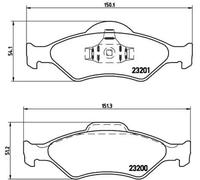 Brembo Brake Pads 10159006A