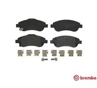 Brembo Brake Pad Set Front With Caliper Screws Replacement Fits Honda CR-V