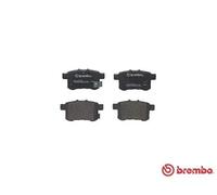 Brake pads P 28 072 BREMBO for HONDA ACCORD VIII ACCORD VIII Estate