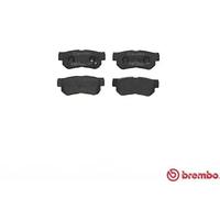 Brembo Brake Pads Rear With Anti-Squeak Plate Fits Hyundai Elantra Kia Ssangyong