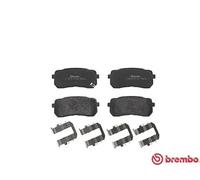 Brake pads P 30 035 BREMBO for KIA HYUNDAI