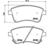 BREMBO P 30 064 Brake pad set