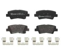 BREMBO Brake pad set PRIME LINE with acoustic wear warning P 30 106 Brake pads,Brake pad set, disc brake HYUNDAI,KIA,i30 Schrägheck (PDE, PD, PDEN)