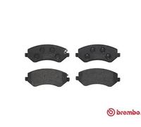 Brake pads P 37 007 BREMBO for JEEP CHRYSLER DODGE