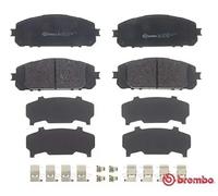 BREMBO P37021 Brake Pad Set For Disc Brake Front Advics System For Jeep Cherokee