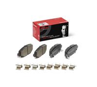 Brembo P37026 Rear Brake Pad Set Fits Jeep Wrangler