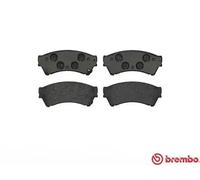 Brembo Brake Pads Front With Anti-Squeak Plate Without Accessories Fits Mazda 6