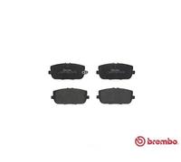 Brake pads P 49 044 BREMBO for MAZDA FIAT ABARTH