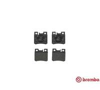 Brembo Brake Pads Rear With Anti-Squeak Plate Fits Mercedes-Benz 124 190 C-Class