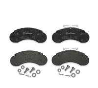 BREMBO Brake pad set P 50 021 excl. wear warning contact with brake caliper screws with accessories MERCEDES-BENZ: MB 100 Platform/Chassis, MB 100 Van