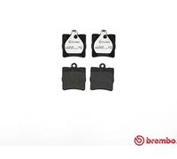 Brake pads P 50 025 BREMBO for MERCEDES-BENZ CHRYSLER