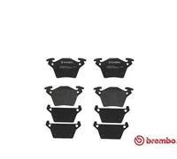 Brembo Brake Pad Set Rear With Anti-Squeak Plate Fits Mercedes-Benz V-Class Vito