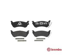 Brake pads P 50 040 BREMBO for MERCEDES-BENZ M-CLASS