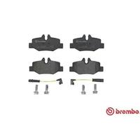 Brake pads P 50 051 BREMBO for MERCEDES-BENZ VITO / MIXTO Van VITO Bus VIANO