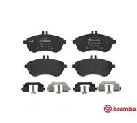 BREMBO Brake Pad Set Front With Brake Caliper Screws Fits Mercedes-Benz C-Class