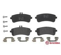 Brake pads P 50 125 BREMBO for MERCEDES-BENZ S-CLASS S-CLASS Coupe AMG GT SL