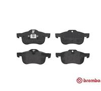 P52017 Front Brake Pad Set 4x Pads Prepared For Wear Indicator Braking By Brembo