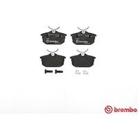 Brake pads P 54 023 BREMBO for MITSUBISHI VOLVO SMART PROTON