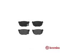 Brembo P56010 Rear Disc Brake Pad - Set of 4